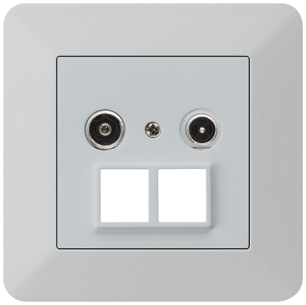 UP-Multimediadose kallysto.trend R/TV 19dB 2GHz hellgrau