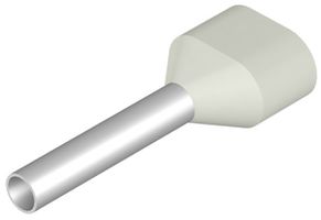 Capocorda doppio Weidmüller H isolato 2×0.75mm² 10mm bianco borsa multipla