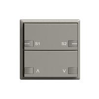 Poussoir ENC ZEP moteur scène 1c/2t stat.centr./sec.EDIZIOdue gris foncé