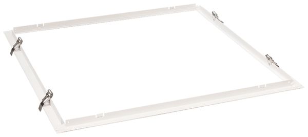 Cadre d'encastrement SG Sense acier 640×640×40mm blanc