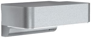 LED-Wandleuchte Steinel L 800 SC 7.5W 466lm 3000K IP44 mit Sensor Silber