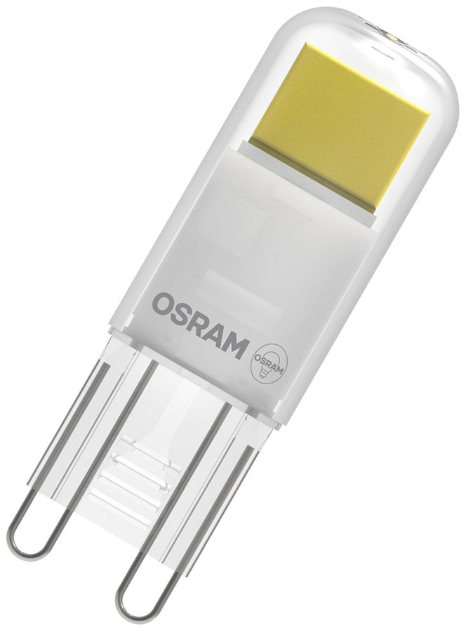 Lampe LED Osram PIN G9 1.8W 200lm 2700K Ø15×46mm clair