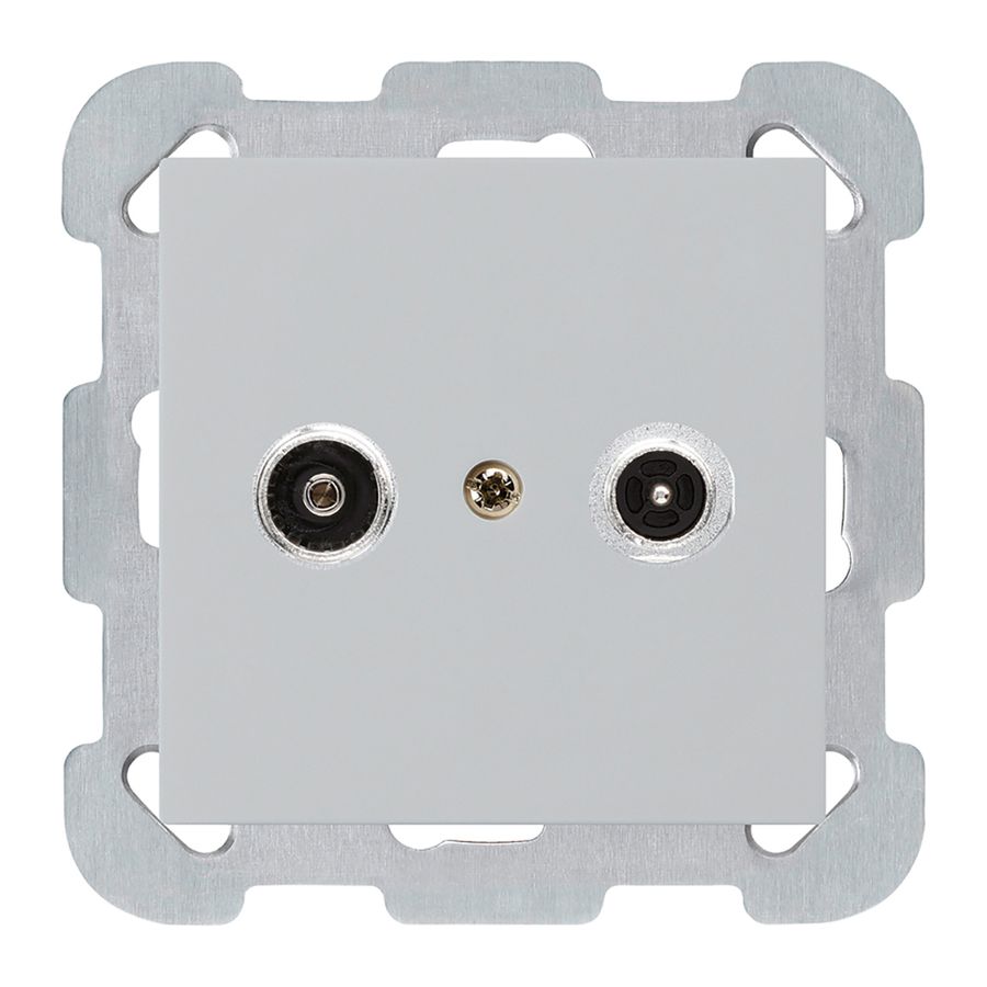 UP-Antennendose kallysto R/TV Bauart B 23dB 2GHz hellgrau