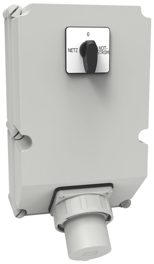 AP-Notstrom-Einspeisung Bals mit Umschalter 125A 5P 50V 1h IP67 460×276×228mm