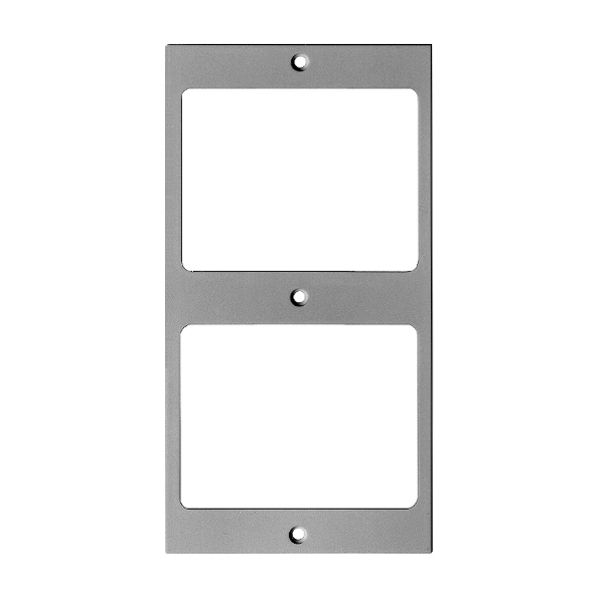 Befestigungsrahmen FH FLF 6/5 1×2 schwarz