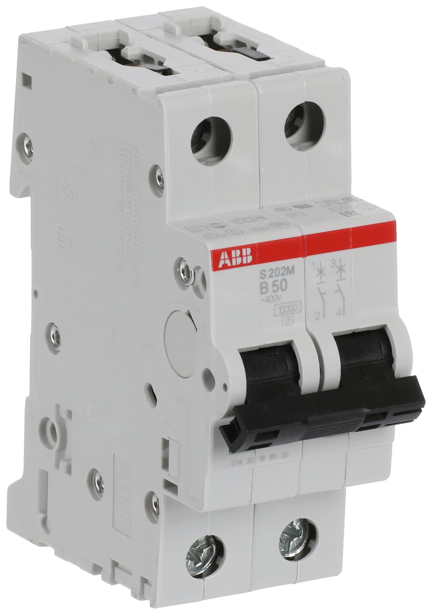 Leitungsschutzschalter ABB S202M-B50 50A B 10kA