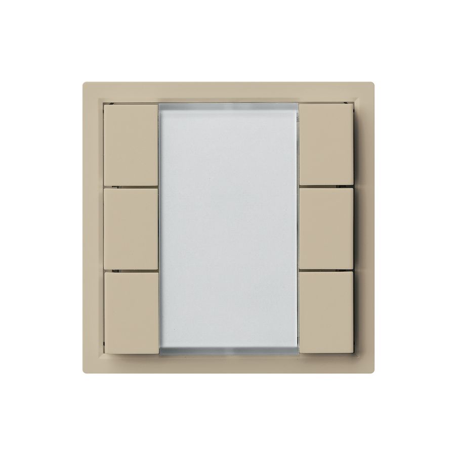 UP-Universaltaster 6×kallysto A mit LED beige