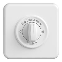 Kit front. Machine à laver-0-Tumbler STANDARDdue 90×90mm blanc