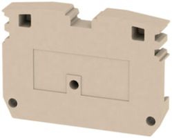 Abschlussplatte Weidmüller ZAP ZDUB 33×5mm beige