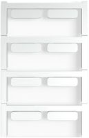 Gerätemarkierer Weidmüller MultiCard SM selbstklebend 8×27mm PA66 silber