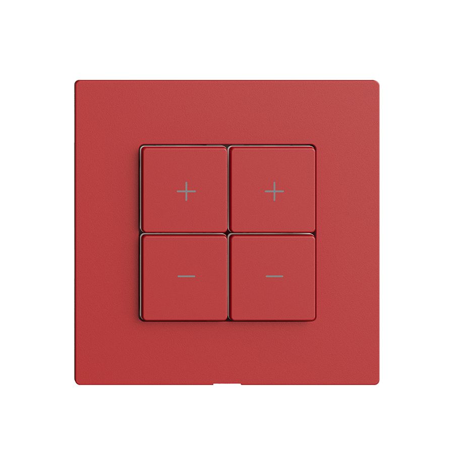 Bedienaufsatz zu Dimmer 2K/4T Edue Wiser berry