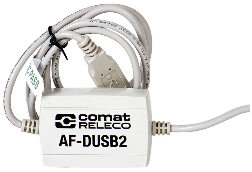 Câble de programmation PLC ComatReleco AF-DUSB2, pour BoxX2, USB