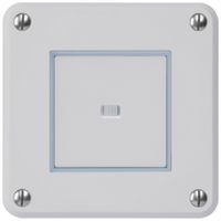 Interruttore INC robusto IP55 schema 3 illuminato grigio