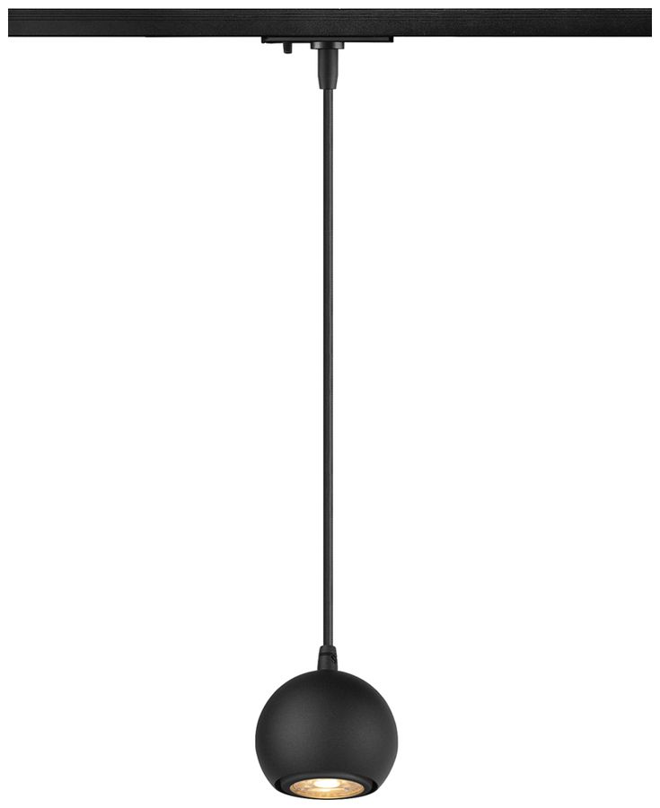 Lampada sospesa SLV LIGHT EYE 90 AD1PH GU10 1×6W REG Ø89mm nero