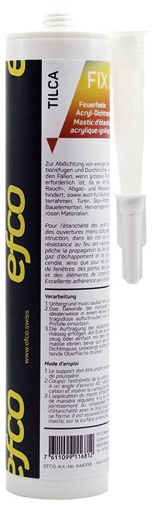 Dichtstoff EFCO TILCA FIX FA 300ml Acryl-Dispersion weiss