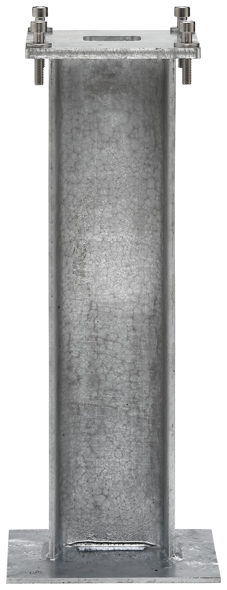 Sockel Siedle rostfreier Stahl Edelstahl 180×500×200mm