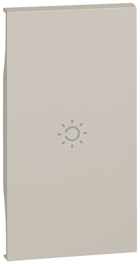 Cache de touche Living Now 2 modules illuminable avec symbole lumière sand