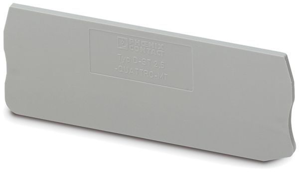 Coperchio PX L=84mm, l=2.2mm h=36.5mm, grigio