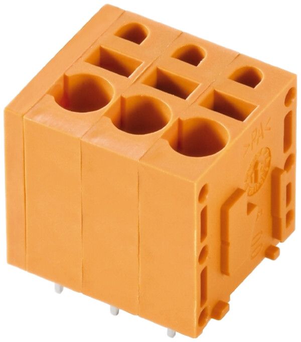 Leiterplattenklemme Weidmüller LMFS 5.00 10L 180° Lötstift 3.5mm PUSH IN 2.5mm²