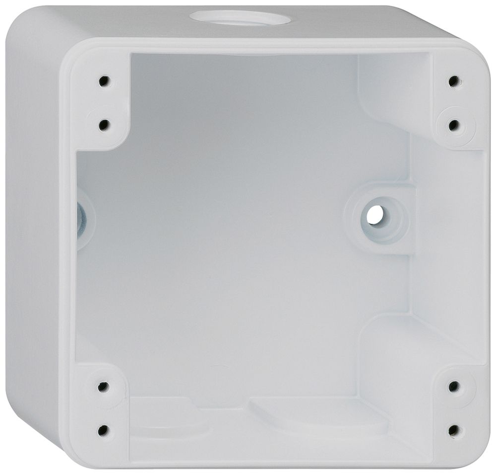 AP-Gehäuse robusto 1×1 grau 86×86×48mm