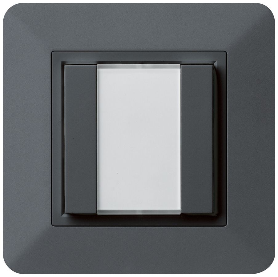 UP-Universaltaster 2×kallysto.trend mit LED anthrazit