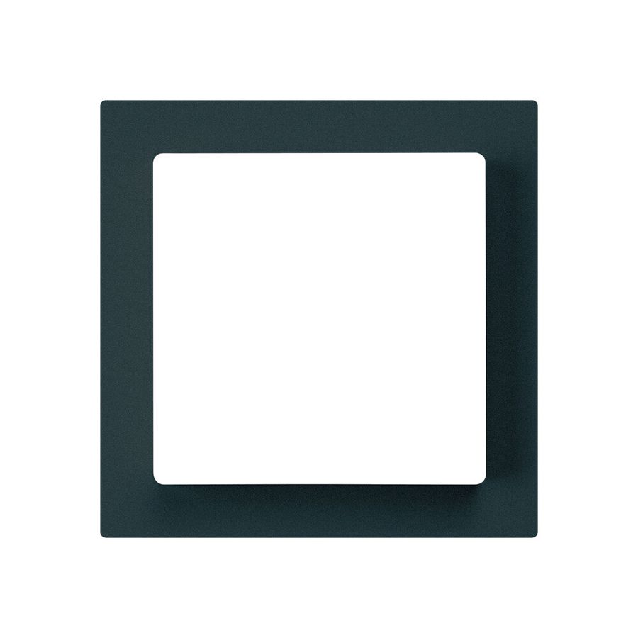 Frontplatte kallysto schwarz 60×60mm für Druckschalter