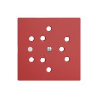 Kit frontale EDIZIOdue berry 60×60mm 3×T12 con lente