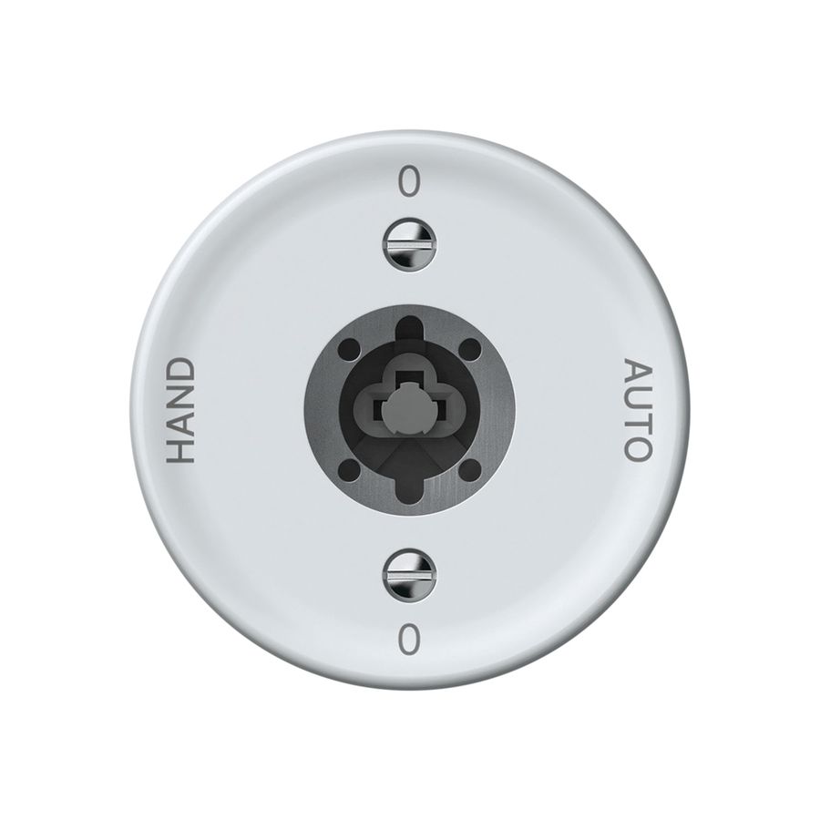 Schlüsselschalter origin Umschalter 2/1L 16A 250V 0-AUTO-0-HAND 60×60mm weiss