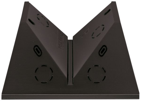 Eckadapter ABB braun