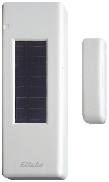Contatto per finestra/porta RF AP Eltako FTKB-wg solare/batteria EnOcean bianco