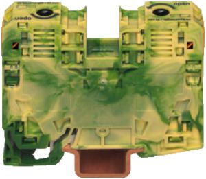 Borne de passage WAGO 2L 35mm² vert/jaune