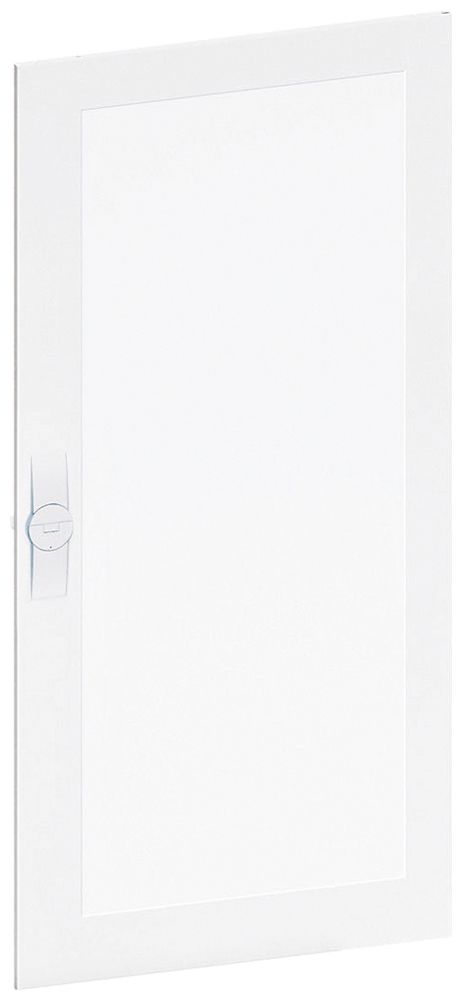 Porte droite Hager Univers 519×1219×12mm version porte à regard IP44 blanc