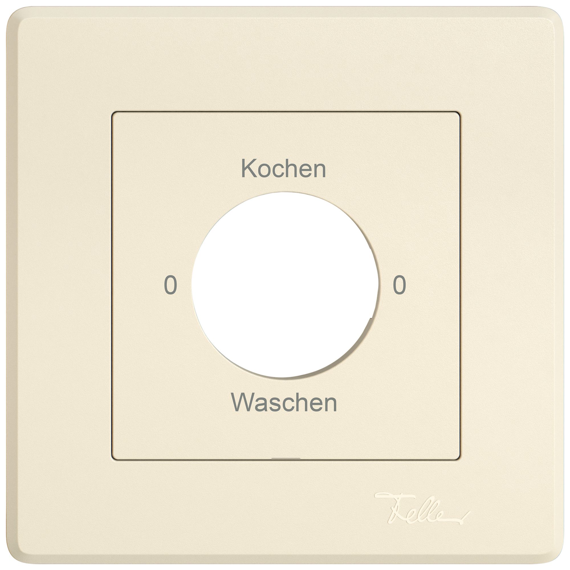 Kit di montaggio INC EDIZIO.liv SNAPFIX® p.interr.c.chius.0-Kochen-0-Waschen cr