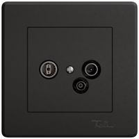 Prise antenne ENC TV-R-données EDIZIO.liv SNAPFIX® 4dB no