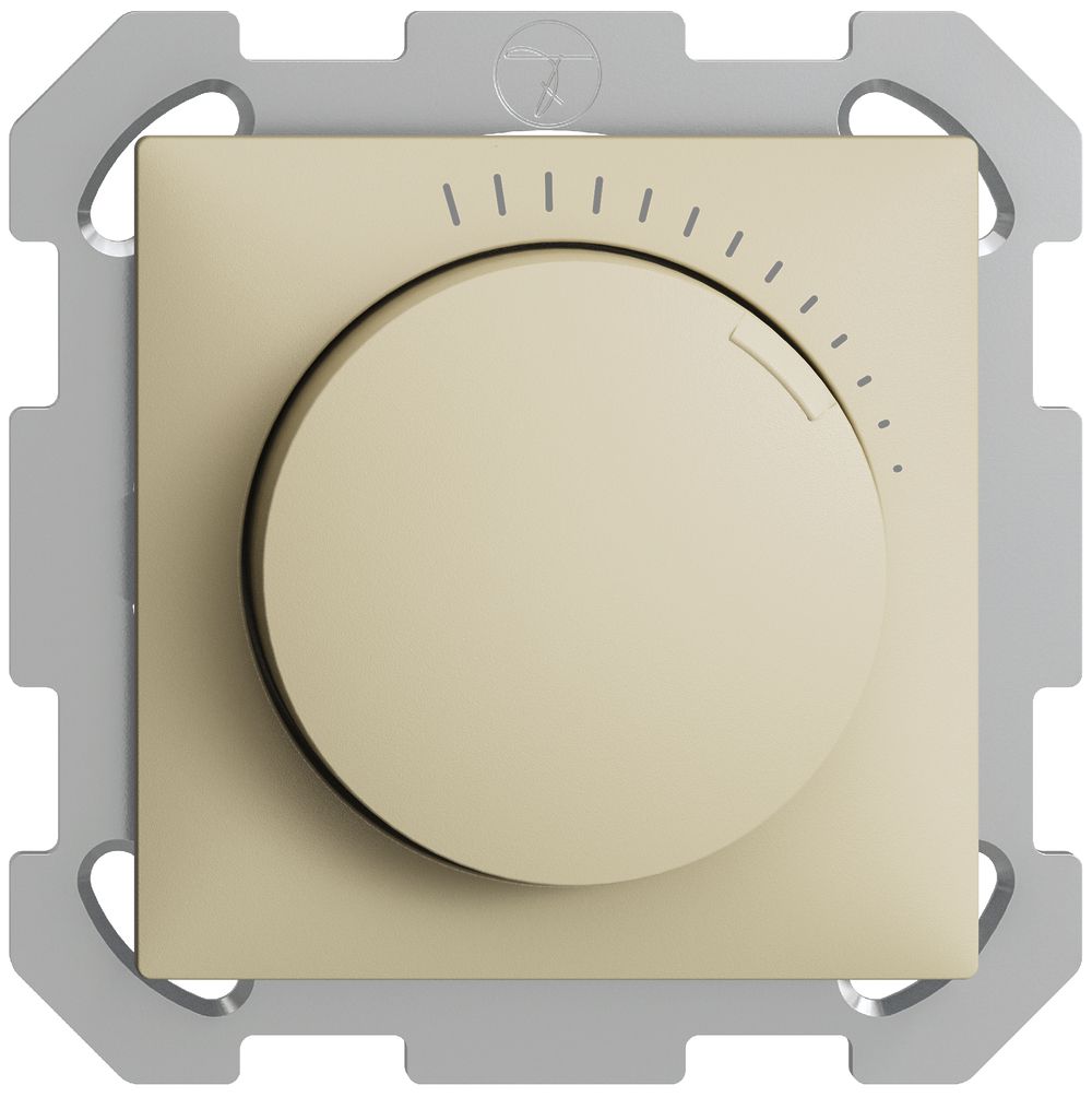 Régulateur de vitesse ENC EDUE 230VAC, 1 phase, 20…400VA, 77×77mm, vanille