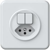 UP-Kombination origin Sch 3+AR + 1×Typ 13 92×92mm weiss