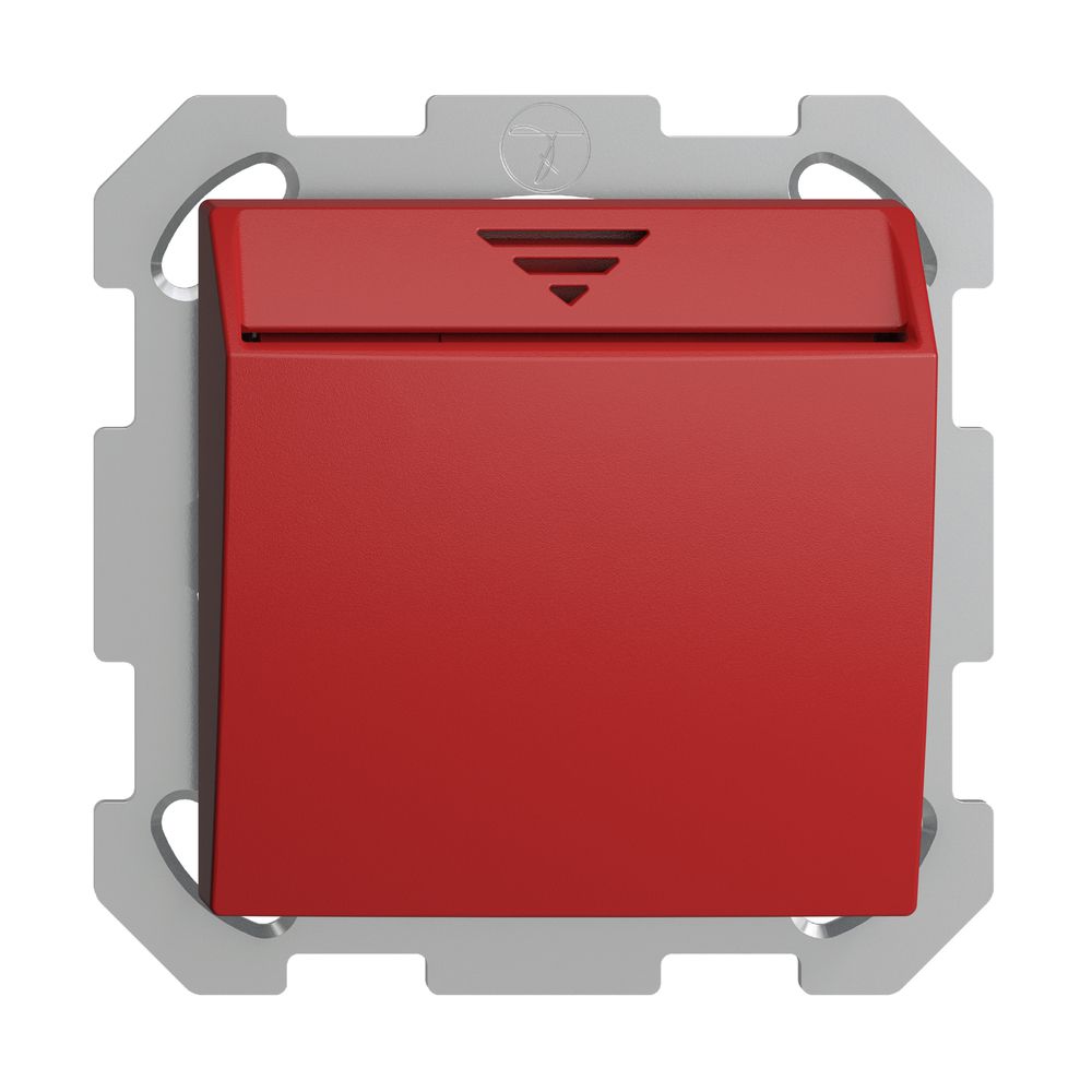 UP-Schalter Hotelcard 250VAC 1L EDIZIOdue berry
