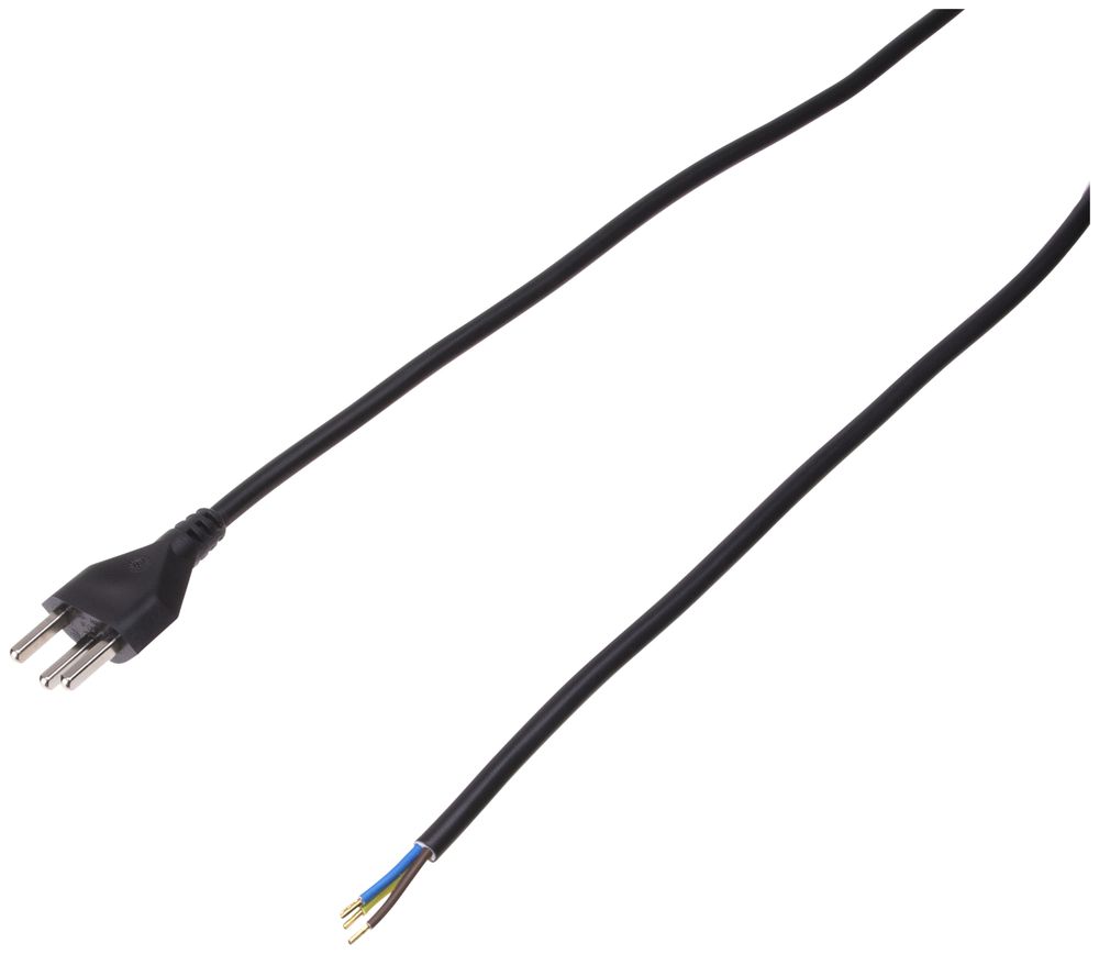 Cavo da rete T23 Td 3×1.5mm² 3m con spina T23 nero