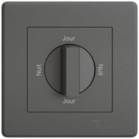 UP-Montageset EDIZIO.liv SNAPFIX® f.Drehschalter m.Griff Nuit-Jour-Nuit-Jour dgu