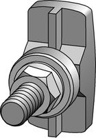 Garniture de fixation Niedax M10×35