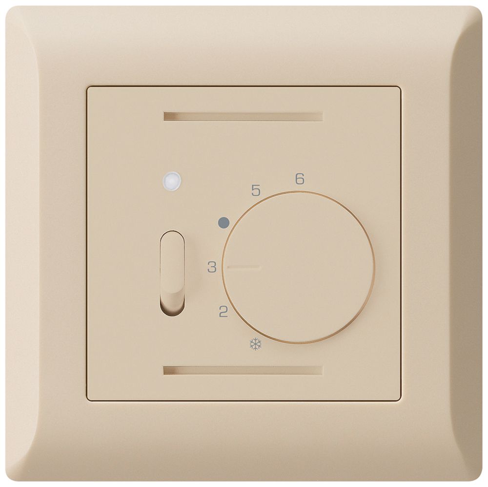 UP-Raumthermostat kallysto.line beige mit Schalter