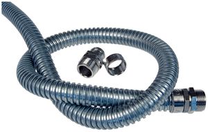 Metallschlauch Plica S NW/DN 50 Ø48.4/53mm 25m Stahl verzinkt