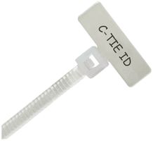 Kabelbinder Plica KABI-C-TIE-ID 2.5×202mm 79N 0…85°C PA unbehandelt farblos