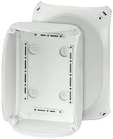 Leergehäuse Hensel, nicht durchsichtiger Deckel 97×150×62mm grau