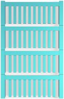 Leitermarkierer Weidmüller MultiCard SF für Ø1.2…1.6mm 21×3.2mm PA66 blau