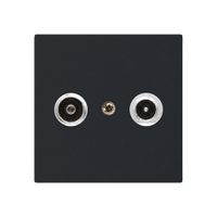 Antennendose kallysto R/TV Bauart A 23dB 2GHz schwarz