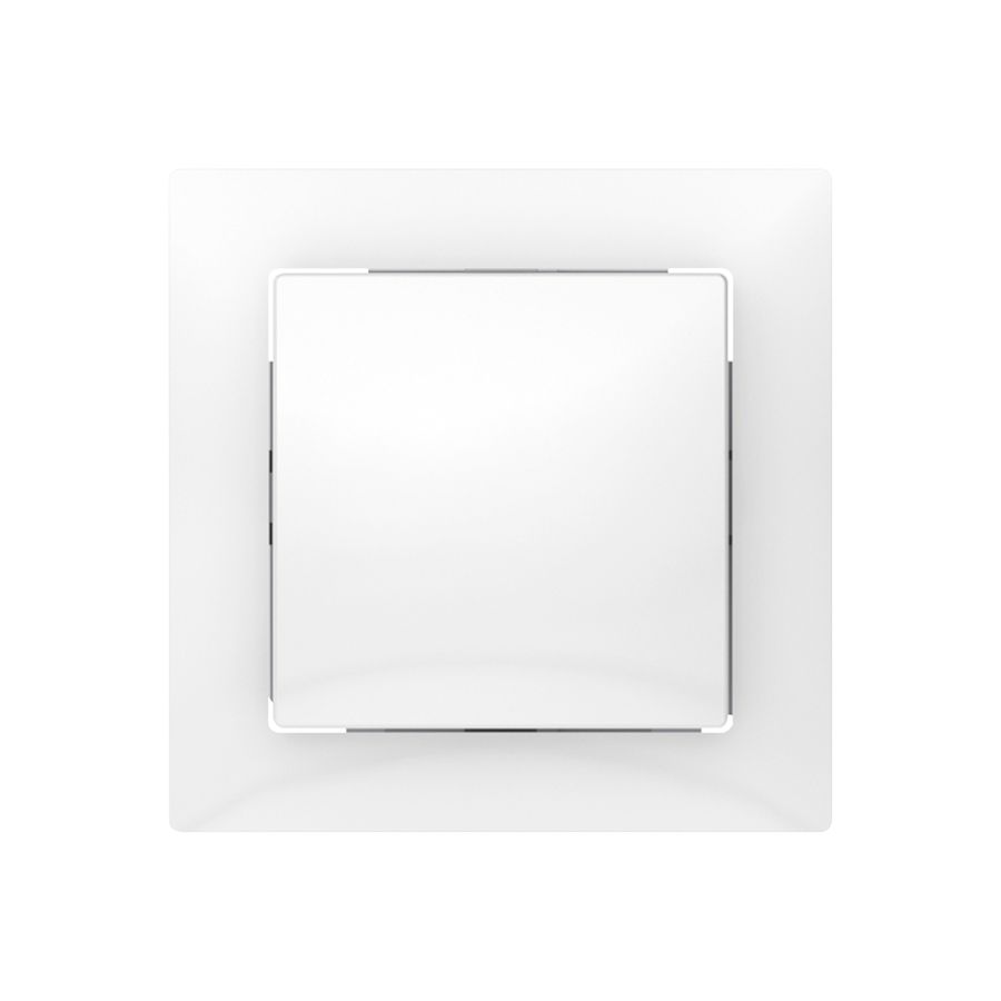 UP-Abdeckset SIDUS zu Druckschalter/-taster weiss glänzend