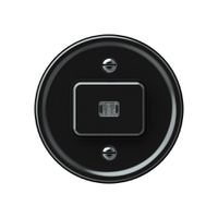 Leuchtdruckschalter origin Sch 6 LED 60×60mm schwarz