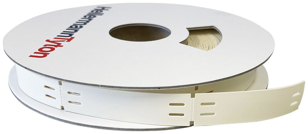 Plaquettes d'identification AWAG HT 65×15mm 190 pcs./rouleau blanc