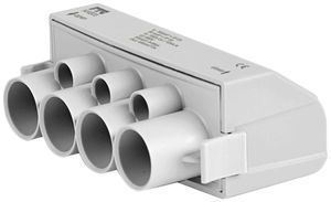 Borne d'alimentation LPDB 4×6…50 mm²/3×2.5…10 mm² gris